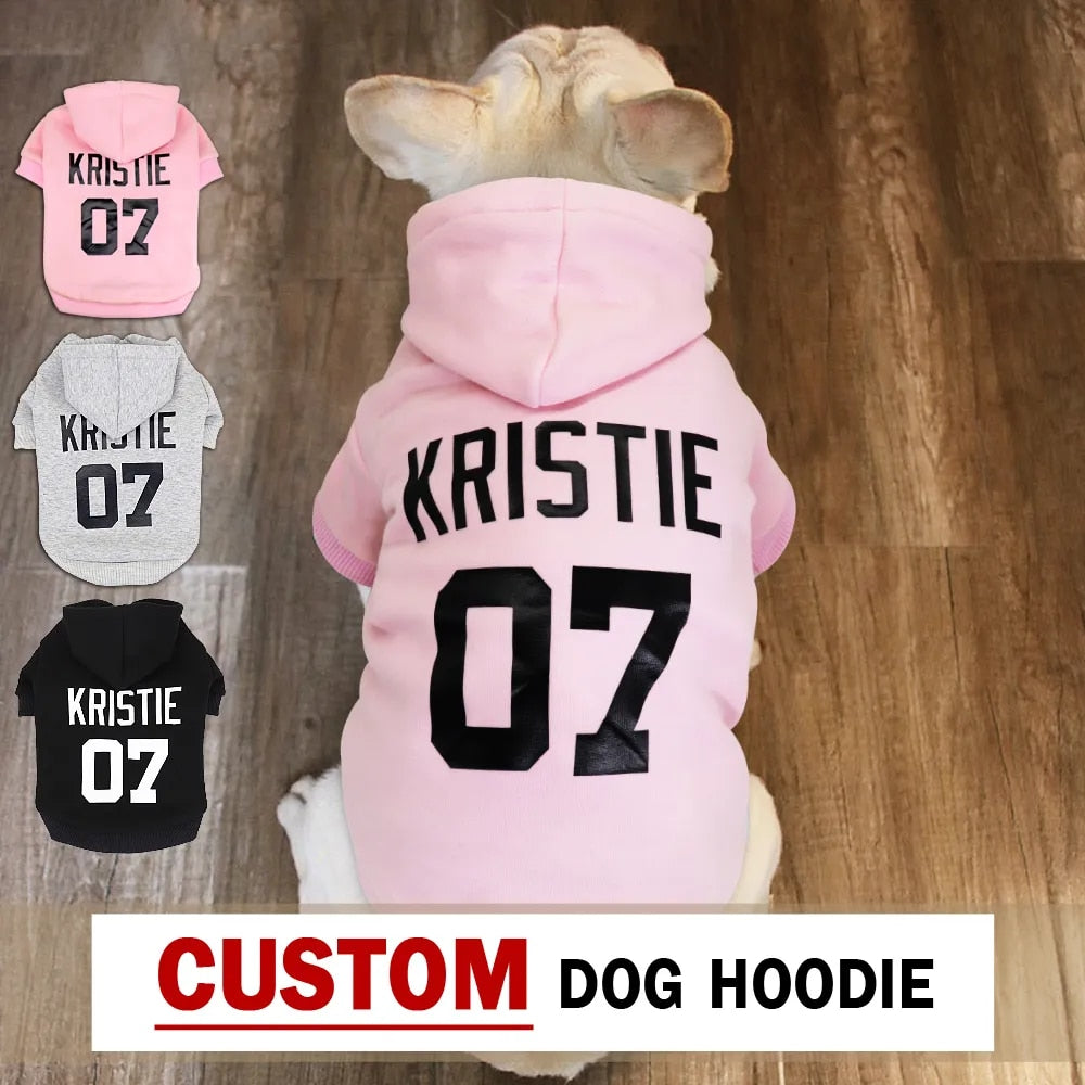Custom Hoodies Personalized Pet Name