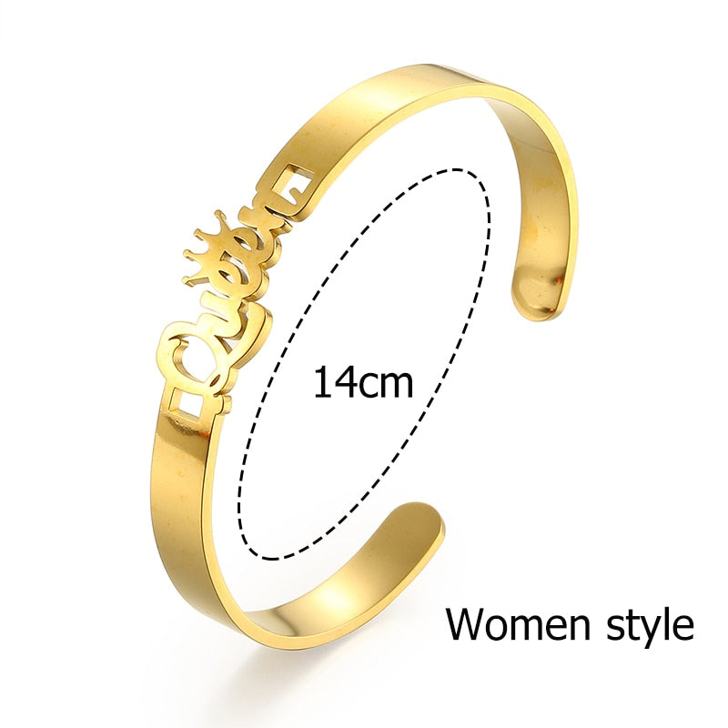 Customize This Nameplate Bracelet for  Baby Women and Men