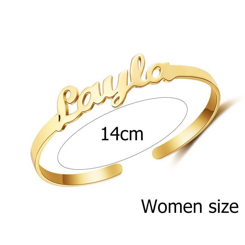 Customize This Nameplate Bracelet for  Baby Women and Men