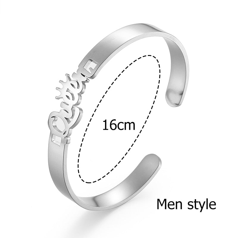 Customize This Nameplate Bracelet for  Baby Women and Men