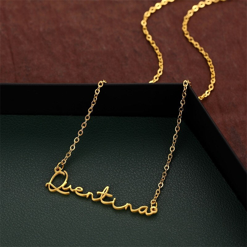 Customize This Cursive Hanndwriting Necklaces  SALE!