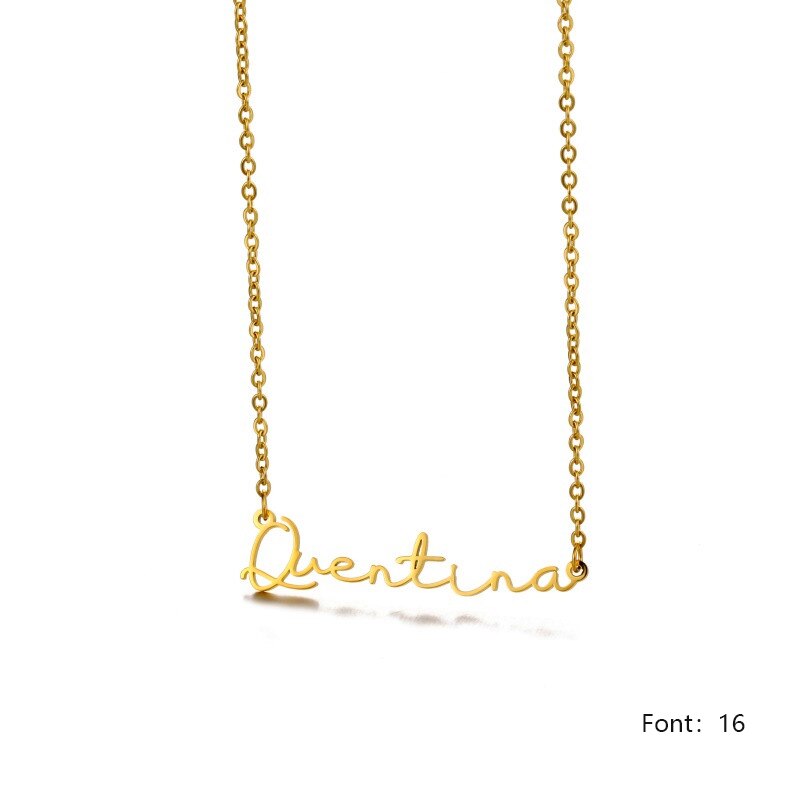 Customize This Cursive Hanndwriting Necklaces  SALE!