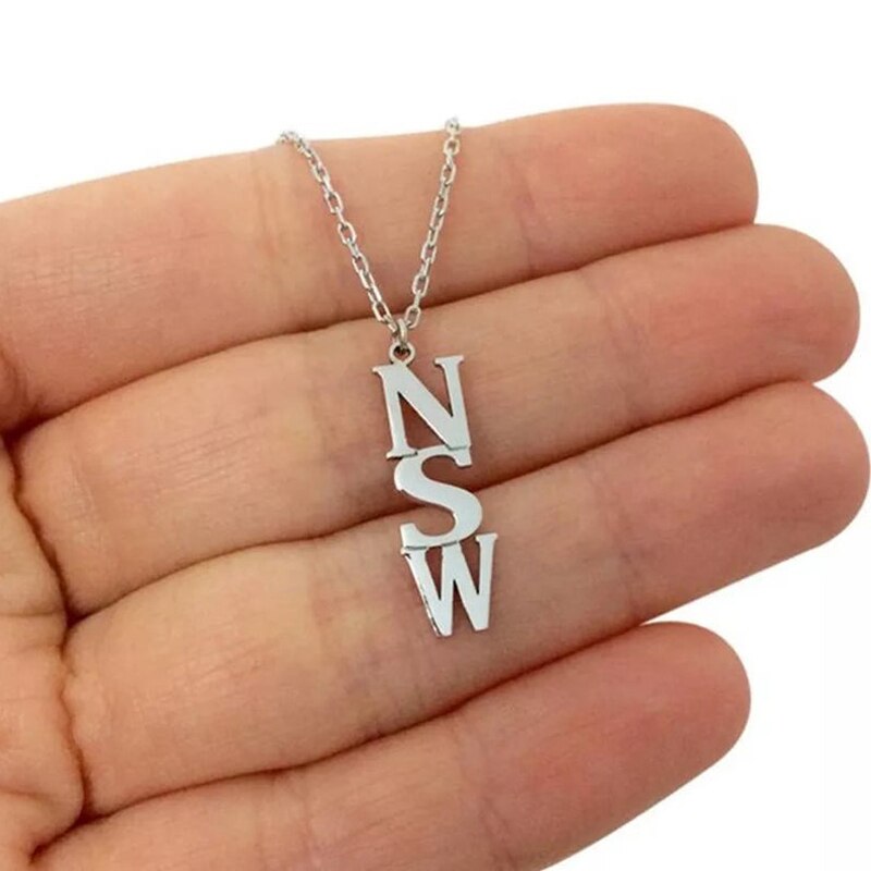 Custom Necklace Personalized Vertical Name Necklaces For Women Men Gold Chain Choker Necklace Collier Mujer Bridesmaid Gift BFF