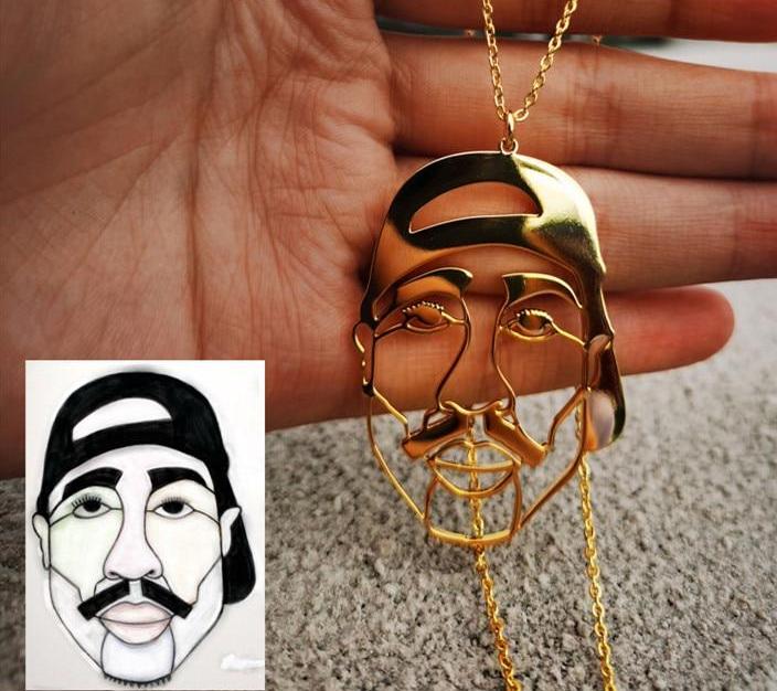 Customize This  Drawing  Artwork  Necklace Jewelry