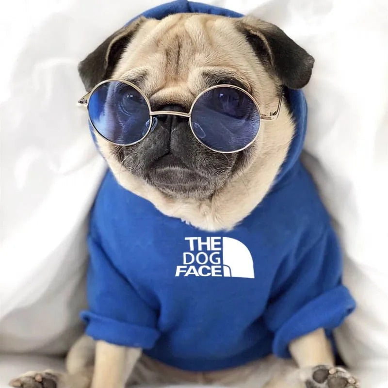 Doge Face Hoodies Fleece