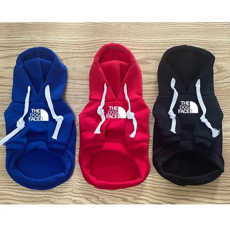 Doge Face Hoodies Fleece