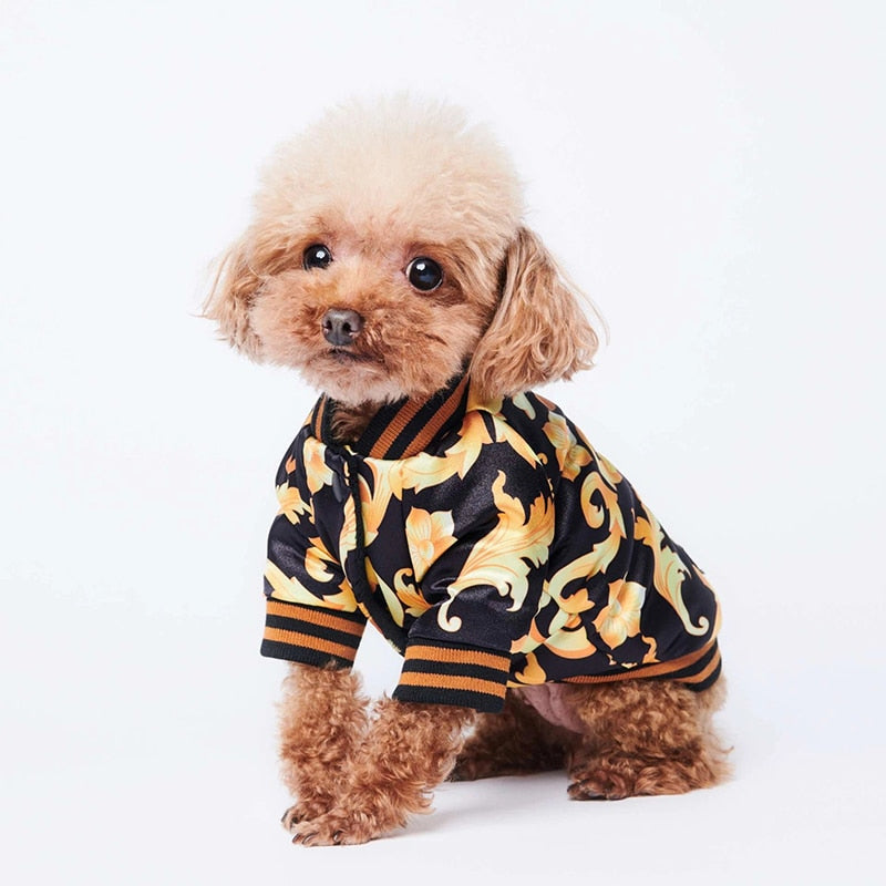 Festive Luxury Dog Jacket