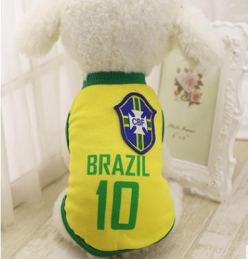 Football Dog Fans Vest