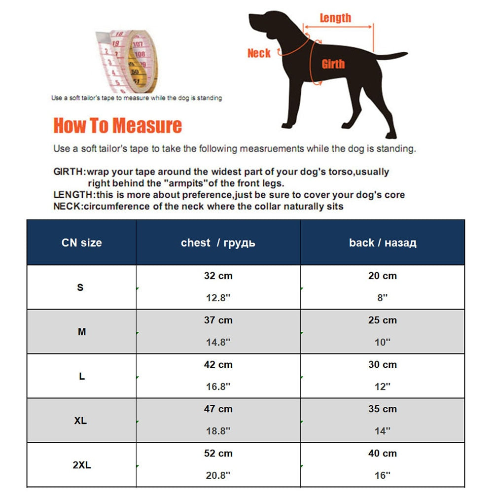 Camo Dog Coat / Ski Suit