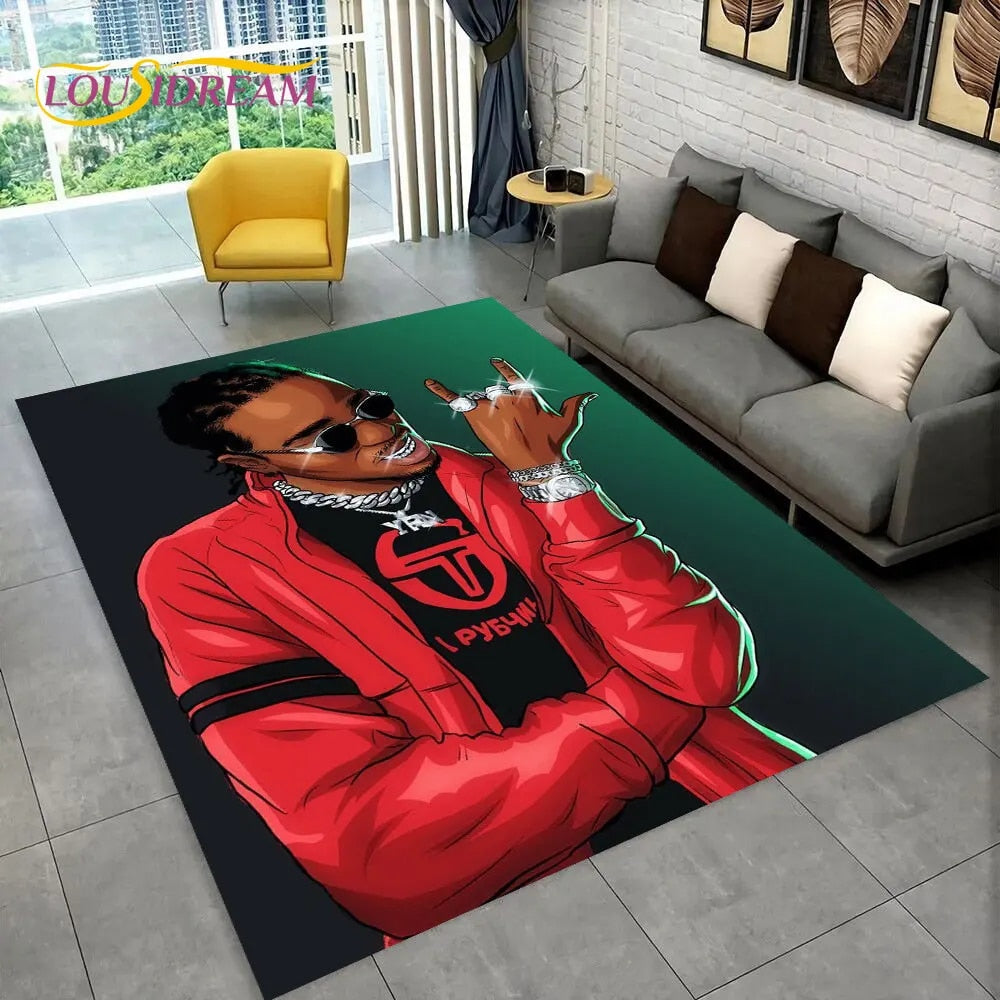 Legend Star Area Fun Rug Home Decor Non-slip Floor Mat SALE!