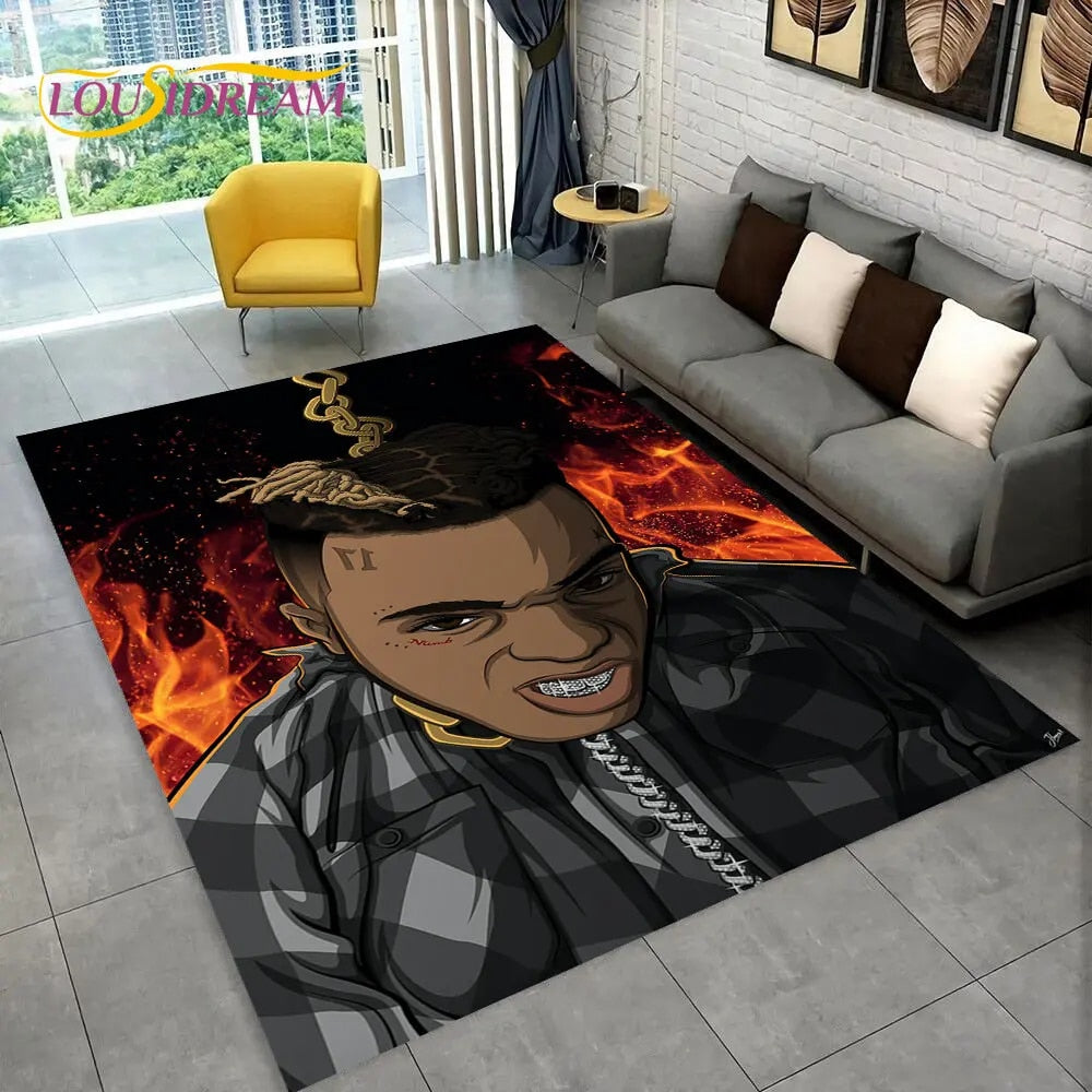 Legend Star Area Fun Rug Home Decor Non-slip Floor Mat SALE!