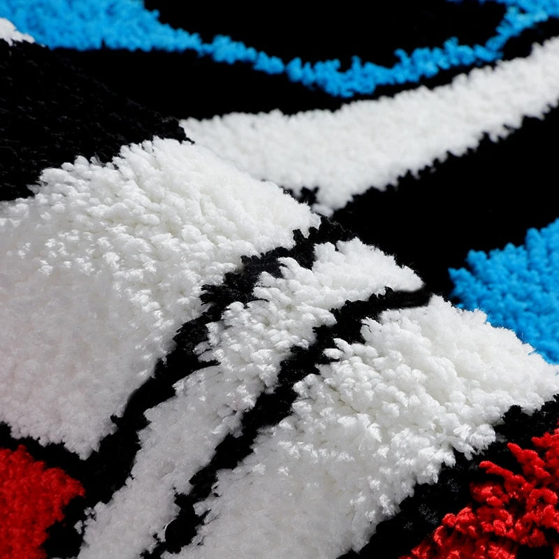 Irregular OG Basketball Shoes Area Rug Sale!