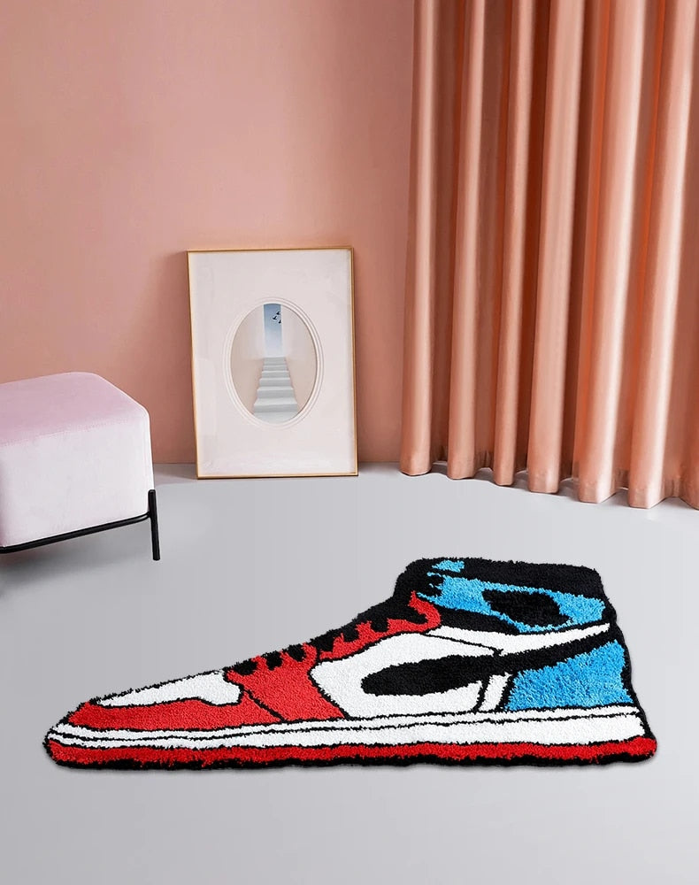 Irregular OG Basketball Shoes Area Rug Sale!