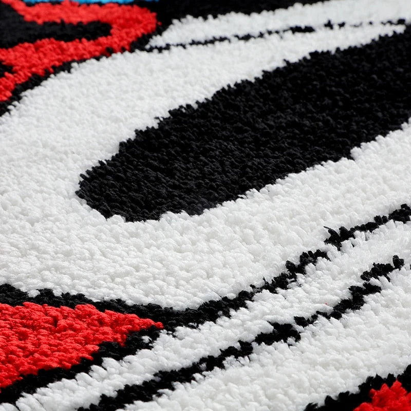 Irregular OG Basketball Shoes Area Rug Sale!