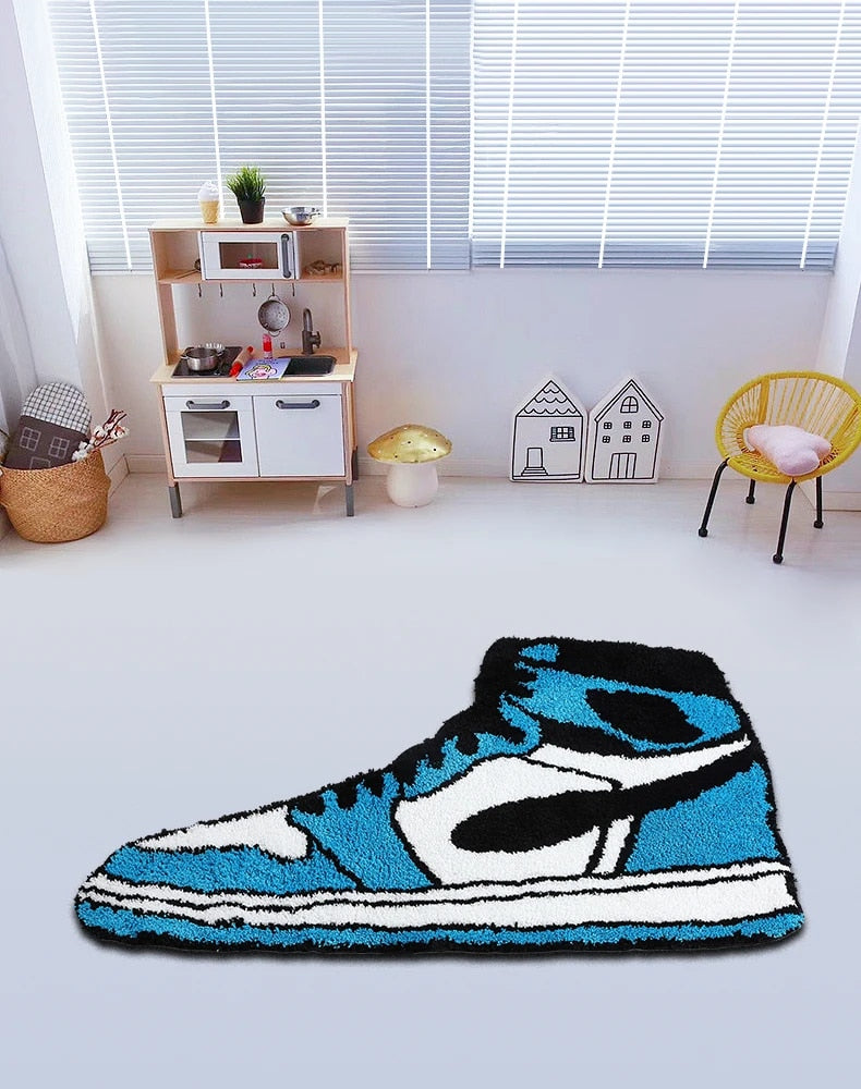Irregular OG Basketball Shoes Area Rug Sale!