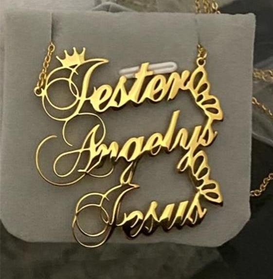 Customize This W/ Up To 4 Names Necklace SALE!