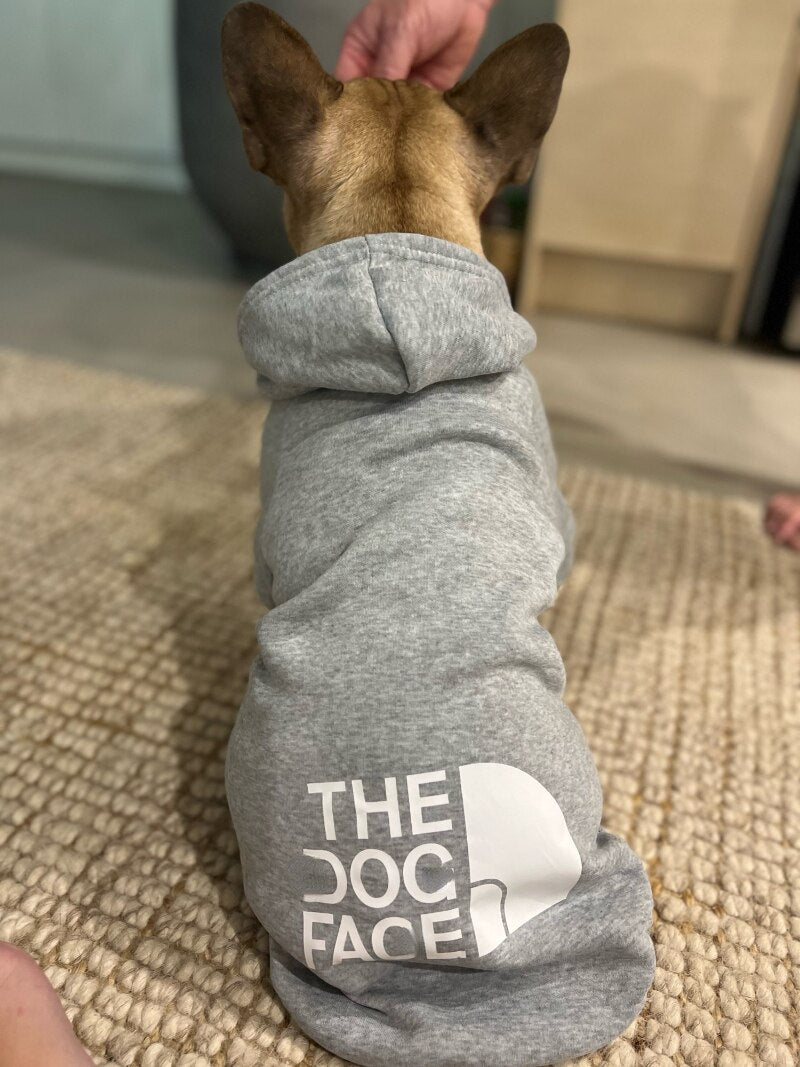 DOG FACE Dog Hoodie Sweatshirt