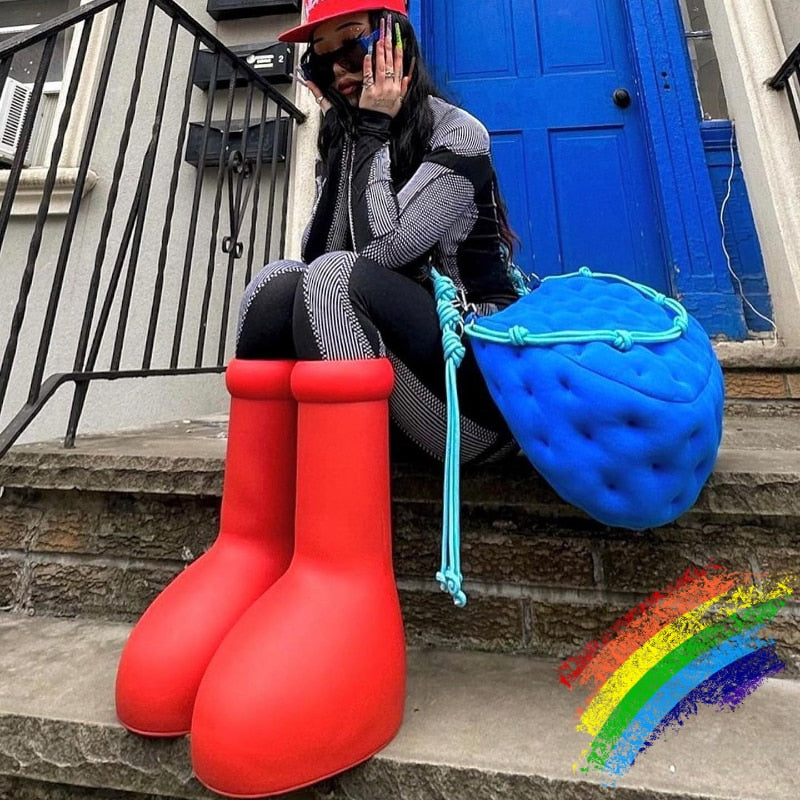 Big Red Boots Astro Boy Big Rain Boots