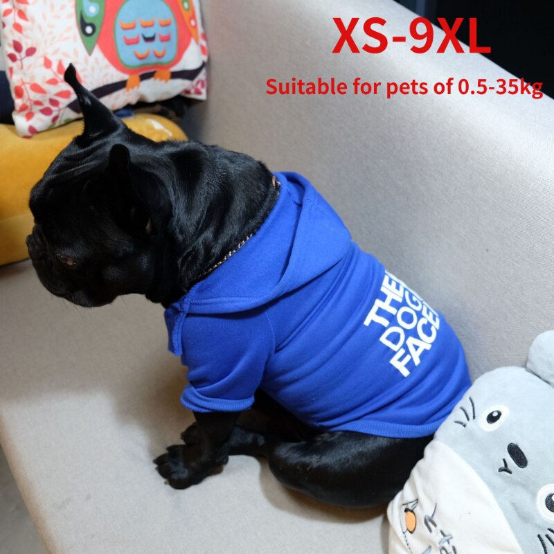 DOG FACE Dog Hoodie Sweatshirt