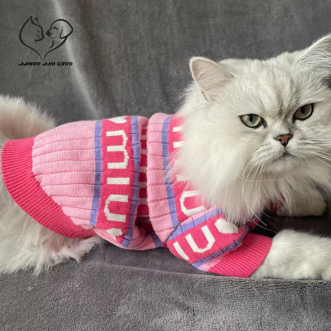 Luxury Pink Pet Sweater