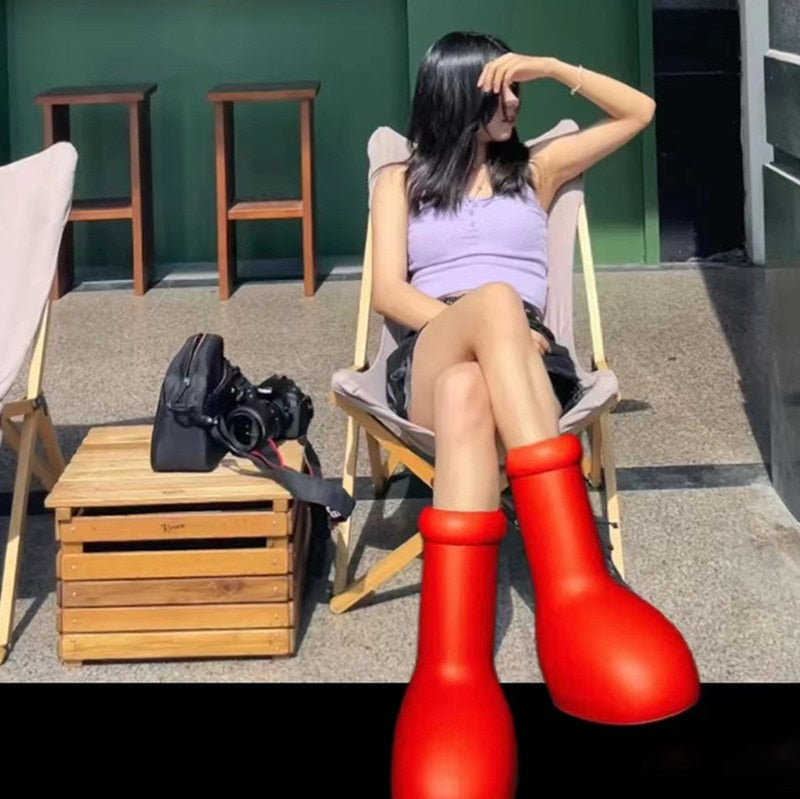 Big Red Boots Astro Boy Big Rain Boots