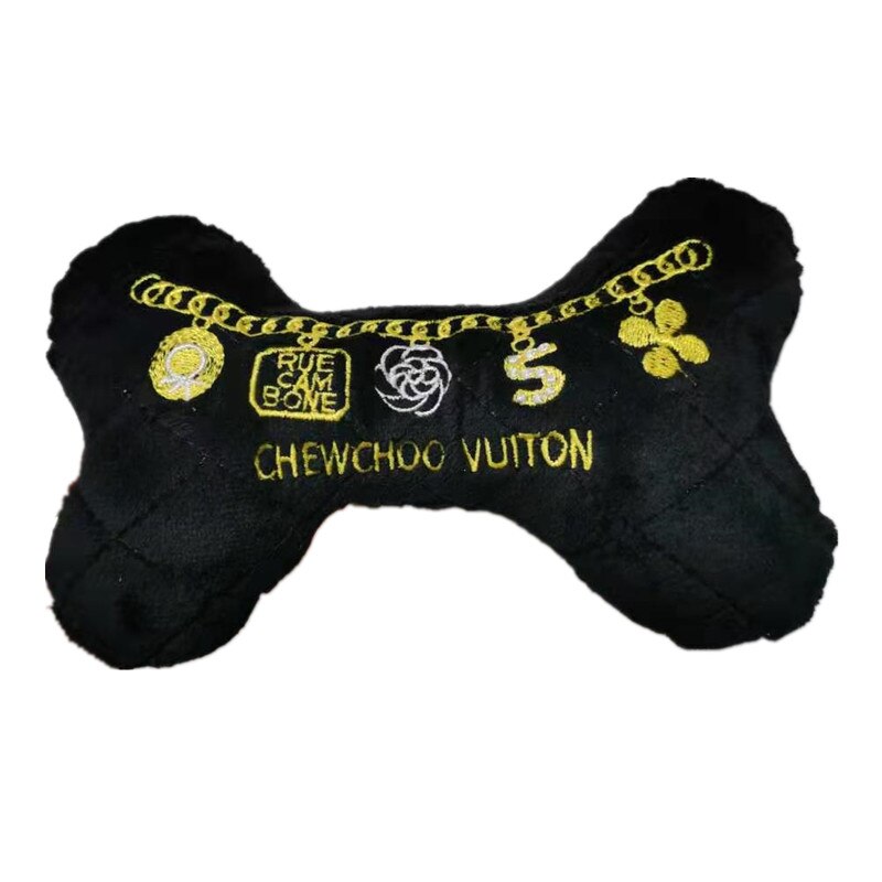 Luxury Dogs Chew  Squeaky Fleece Toys