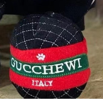 Gucchewy Dog Bone Ball Shaped Plush Toy