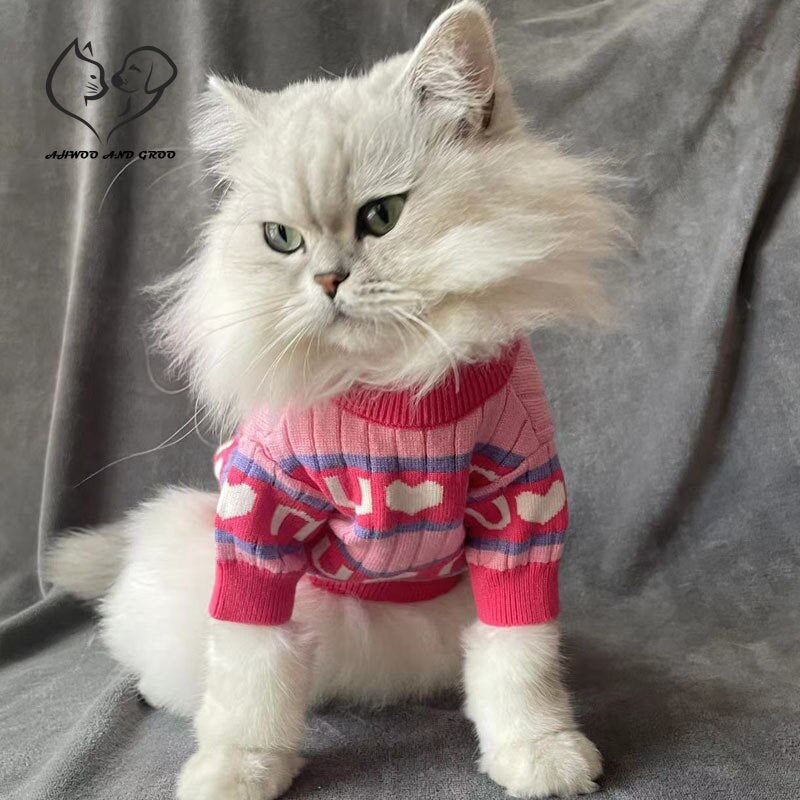 Luxury Pink Pet Sweater