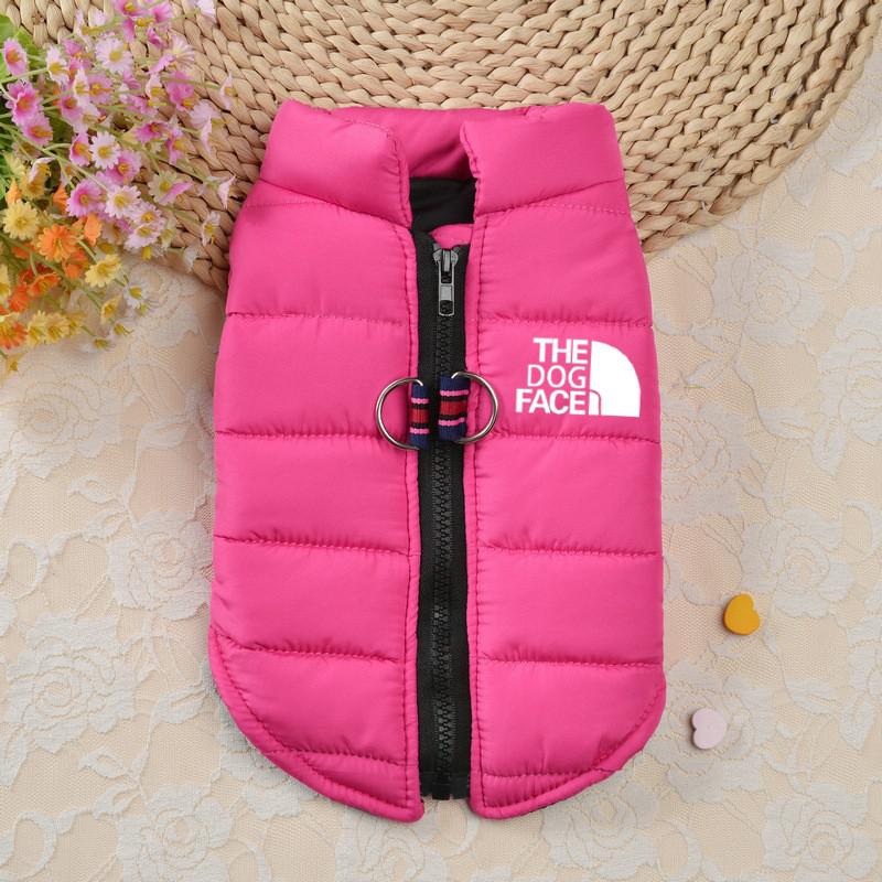 Dog Face Vest Waterproof Pet Jackets