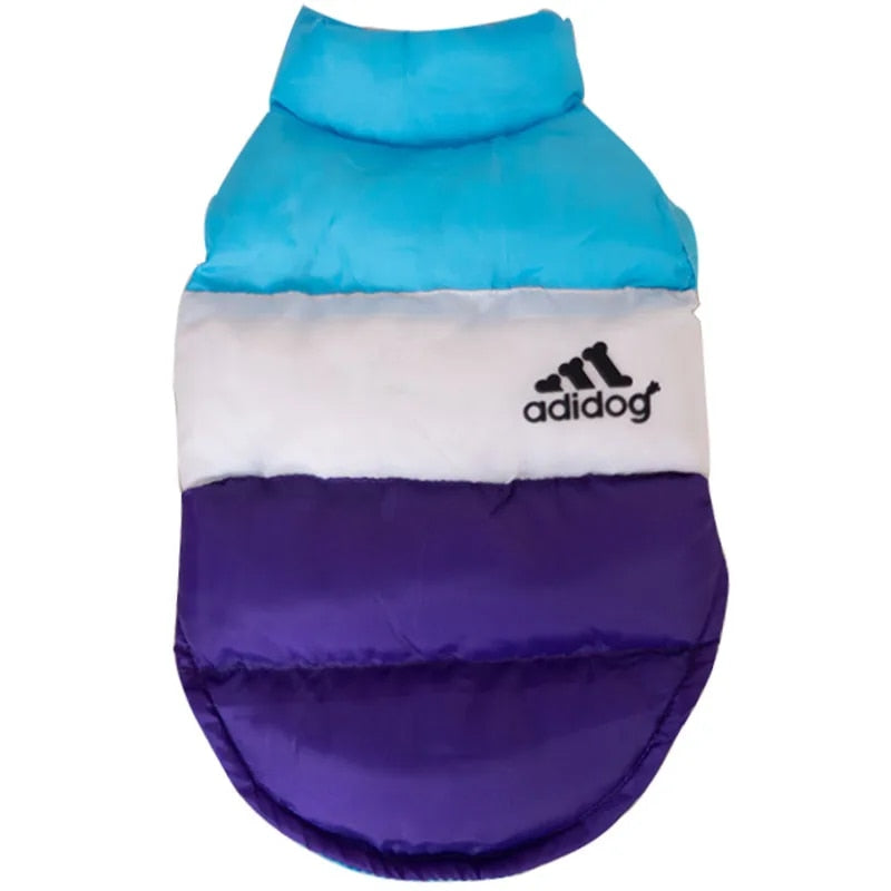 Color Block Dog Designer Windproof