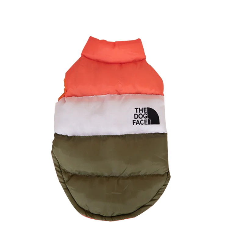 Color Block Dog Designer Windproof