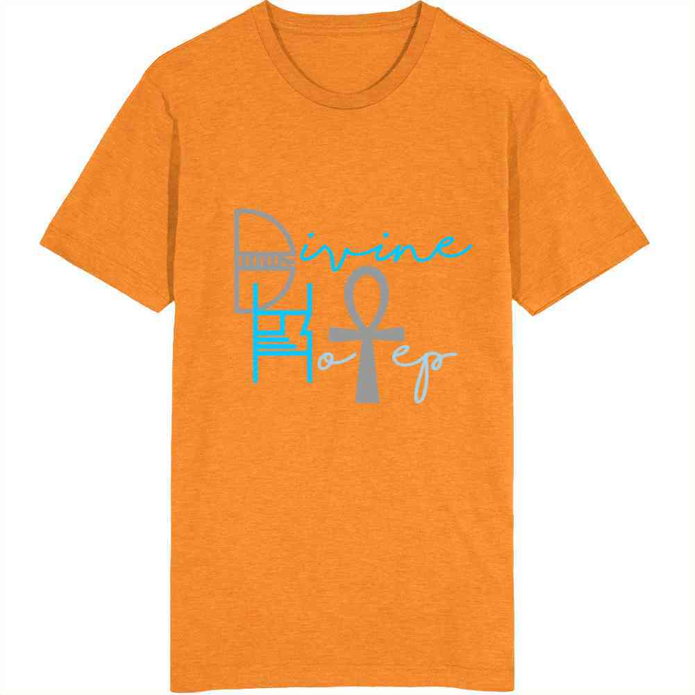 Divine Hotep Grey Blue Signature Collection T Shirt / Hat