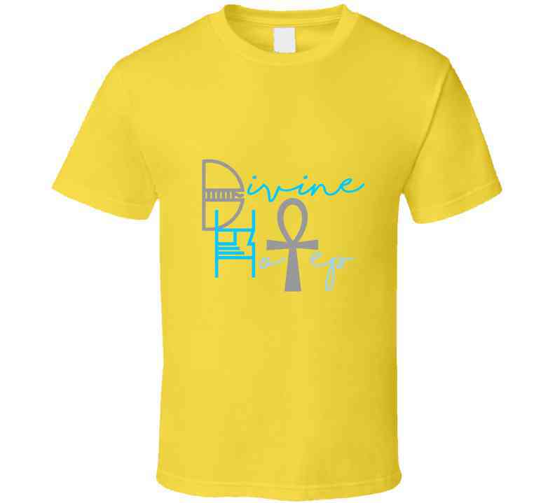 Divine Hotep Grey Blue Signature Collection T Shirt / Hat