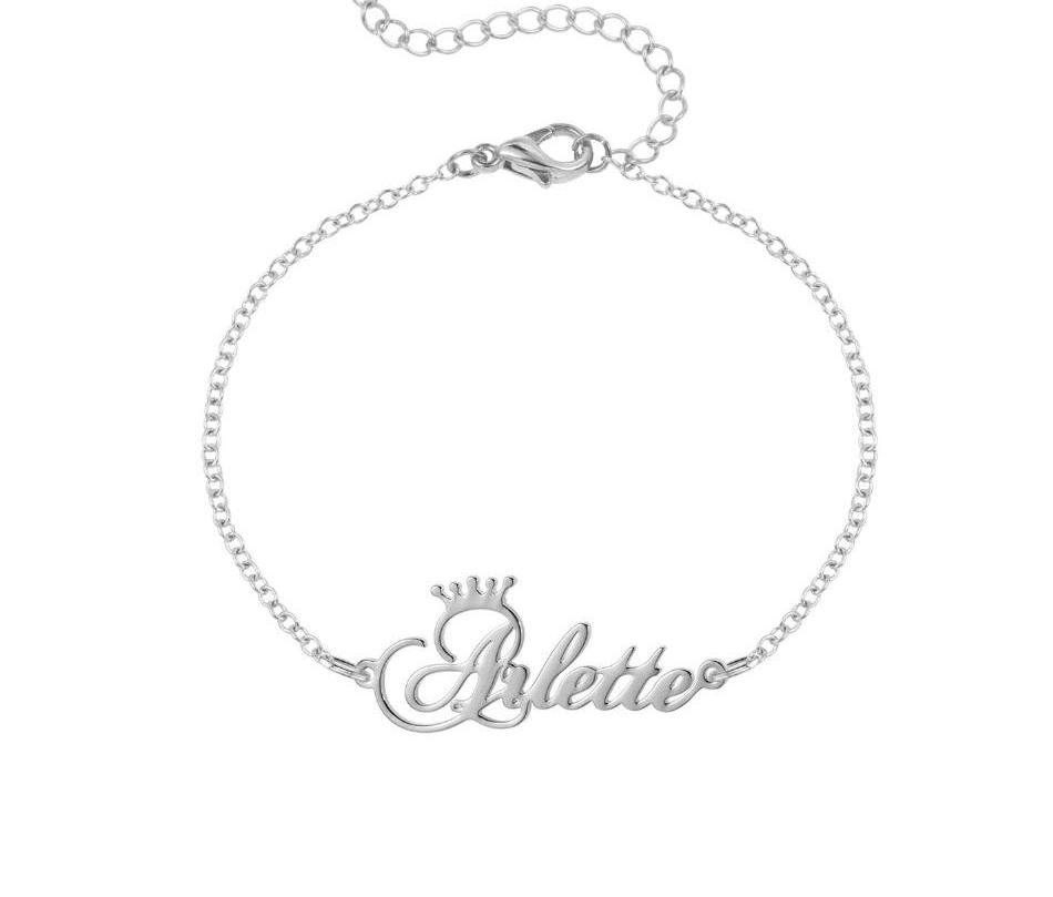 Customize This Say My Name Necklace Earrings Bracelet Set