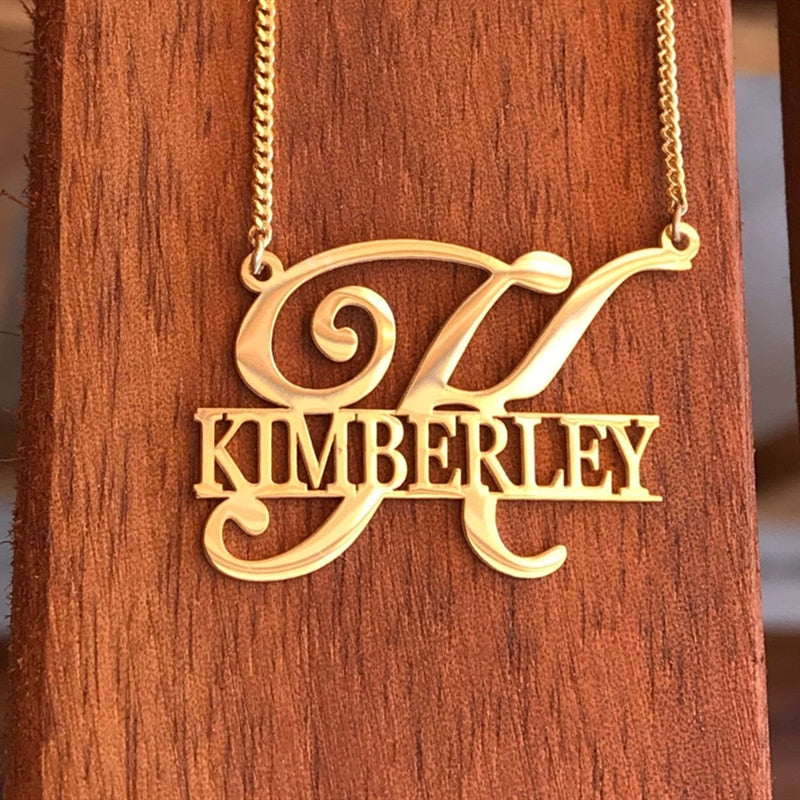 Customize This Unique Style  Name Necklaces Pendants
