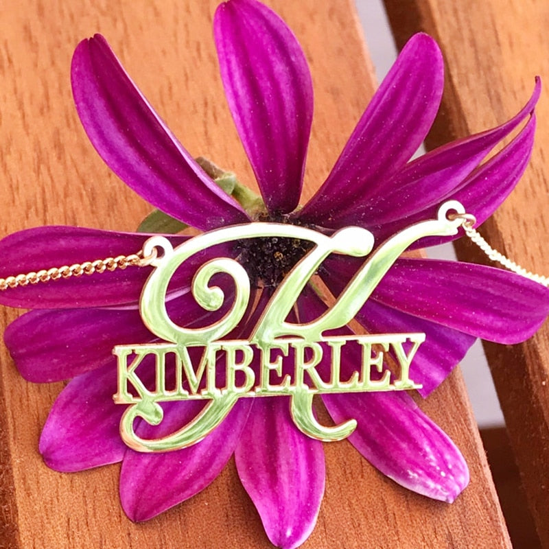 Customize This Unique Style  Name Necklaces Pendants