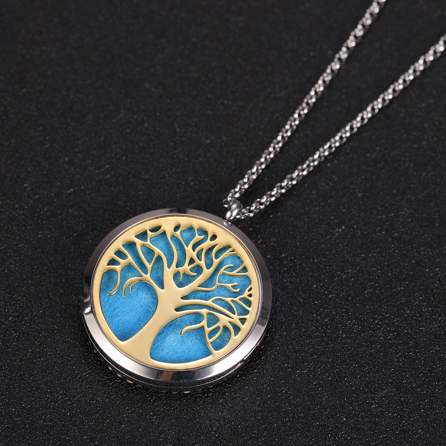 Customize This Family Tree Of Life Aroma Necklace