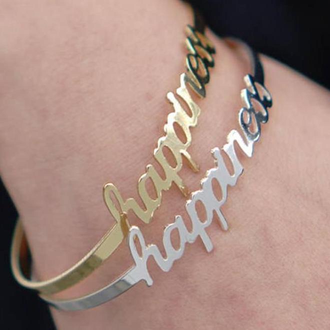 Customize This Cuff Bangle Bracelet